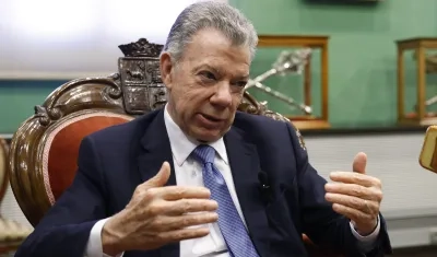 Juan Manuel Santos, Presidente de Colombia entre 2010 y 2018.