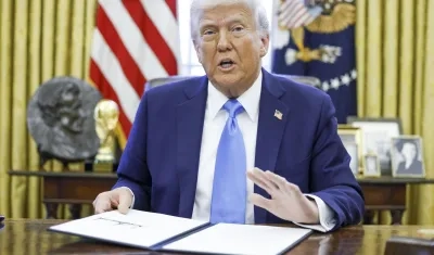 Donald Trump, Presidente de Estados Unidos.