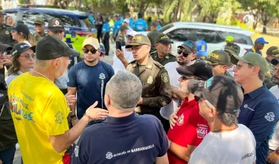 La Policía trabaja de la mano con la Alcaldía y Carnaval para brindar seguridad en la Guacherna.
