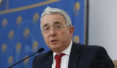 Álvaro Uribe Vélez. 