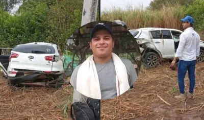  Deivi David Cera murió en el lugar del accidente. 