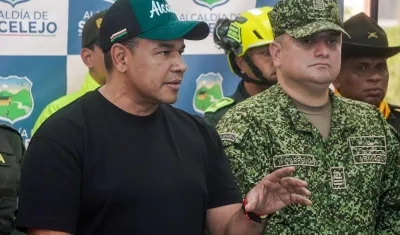 Alcalde de Sincelejo, Yahir Fernando Acuña Cardales.