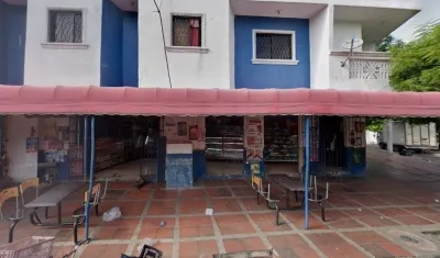 Tienda donde ocurrió el crimen. 