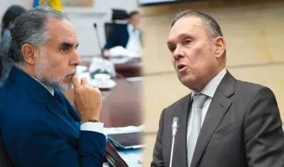 Armando Benedetti y Efraín Cepeda.