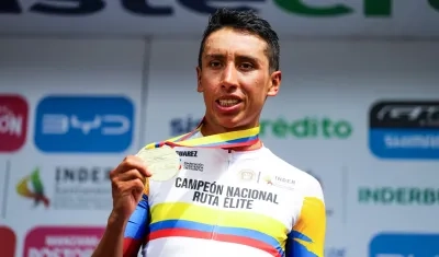 El colombiano Egan Bernal.