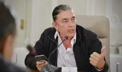 El director del DPS, Gustavo Bolívar.