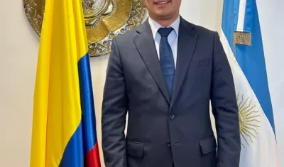 Camilo Romero y el Presidente Gustavo Petro.