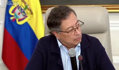 Presidente Gustavo Petro. 