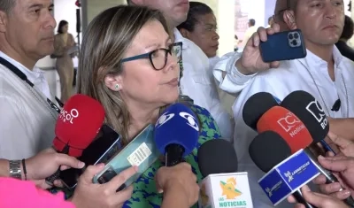 La Fiscal General de la Nación,  Luz Adriana Camargo Garzón. 