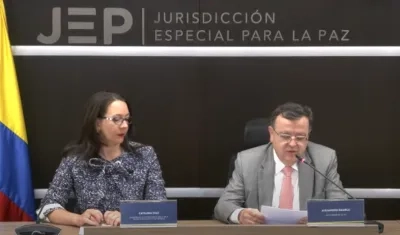 Magistrados de la JEP. 