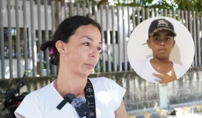 Dina López, madre de Samir Castro López.