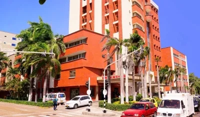 Clínica General del Norte donde murió la víctima. 