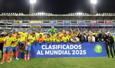 El equipo 'cafetero' logró el objetivo de clasificar al Mundial. 