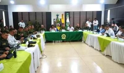 Consejo de Seguridad realizado en Quibdó.