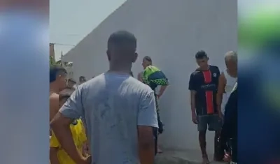 Lugar del ataque a bala. 