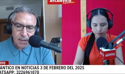 Transmisión de Atlántico en Noticias.