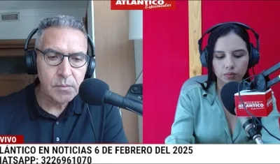 Transmisión de Atlántico en Noticias.