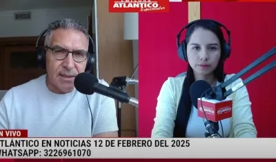 Transmisión de Atlántico en Noticias.