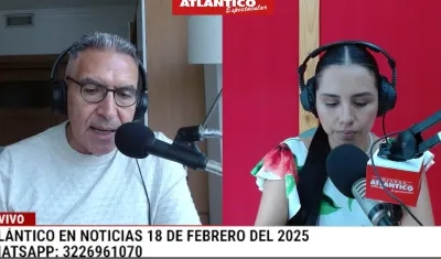 Transmisión de Atlántico en Noticias.