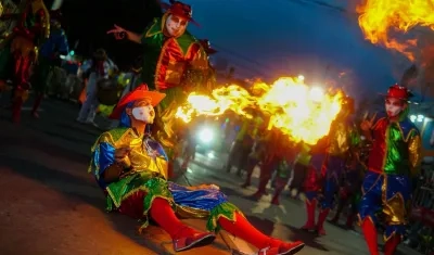 Desfile de Guacherna.