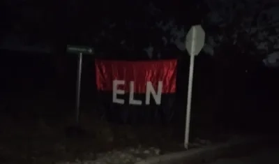 Lugar donde fue puesta la bandera.