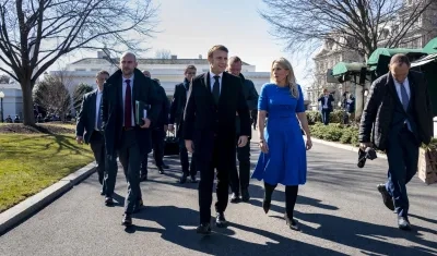 El presidente francés, Emmanuel Macron. 