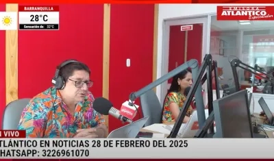 Transmisión de Atlántico en Noticias.