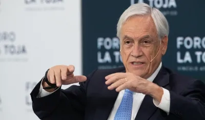 Expresidente chileno Sebastián Piñera.
