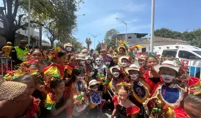 Integrantes del Garabatico de la 8.