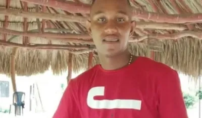Gilberto Sarmiento Ariza, el joven fallecido.