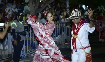 Las cumbiambas son protagonistas en la tarde-noche de la Guacherna.