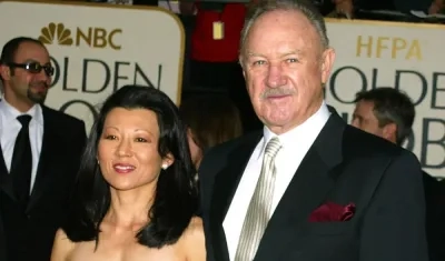 La pianista Betsy Arakawa y actor Gene Hackman.