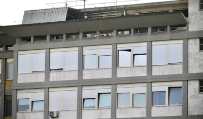 Hospital Gemelli de Roma, donde se encuentra el Papa.