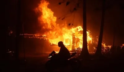 Incendios en Los Ángeles.