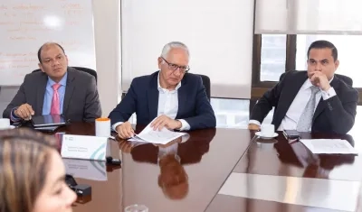 Guillermo Alfonso Jaramillo, ministro de Salud.