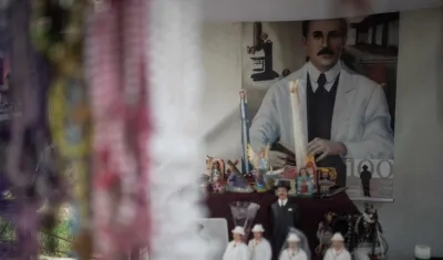 El venezolano José Gregorio Hernández.