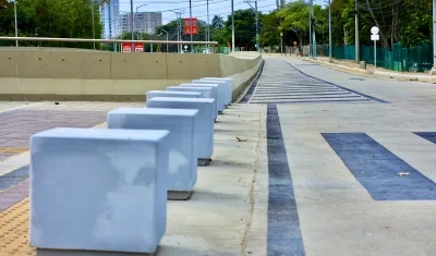 Imagen de la Gran Vía, en el Corredor Universitario.