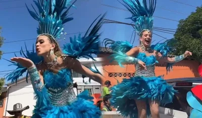 El vestuario fue diseñado por la Escuela Distrital de Arte y Tradiciones Populares.