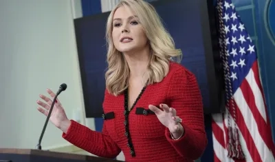 La secretaria de prensa de la Casa Blanca, Karoline Leavitt.