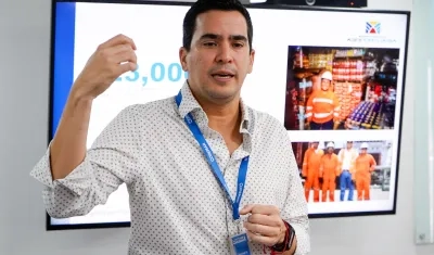 Lucas Ariza, director Ejecutivo de Asoportuaria.