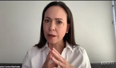 María Corina Machado, líder opositora venezolano. 