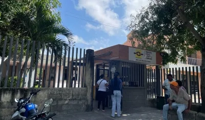 Fachada de Medicina Legal, en Barranquilla. 