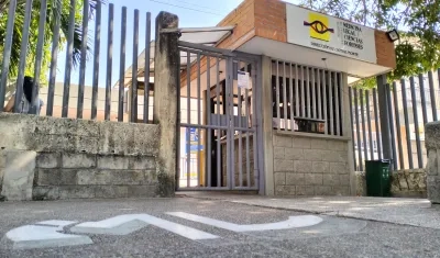 Fachada de Medicina Legal, en Barranquilla. 