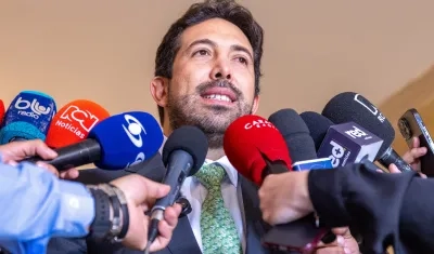 Diego Guevara, Ministro de Hacienda.