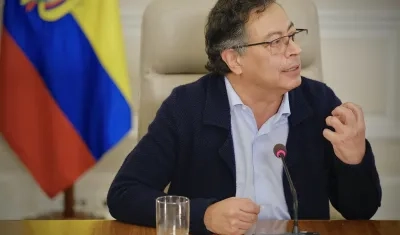 El Presidente de la República, Gustavo Petro.