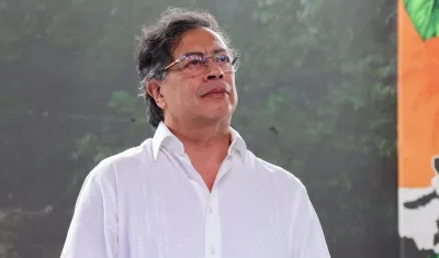 El Presidente Gustavo Petro.