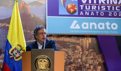 El Presidente Gustavo Petro.