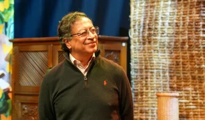 El Presidente Gustavo Petro.