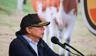 El Presidente Gustavo Petro.