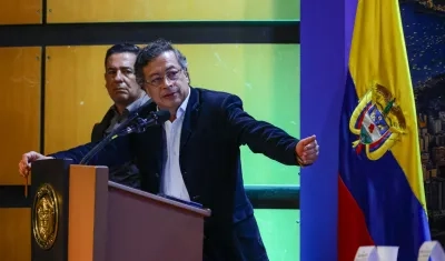 El Presidente Gustavo Petro.